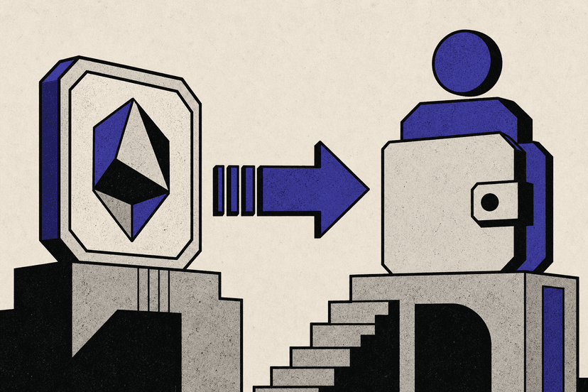 Delegating voting power to a wallet